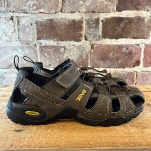 Teva Men’s Forebay Fisherman Sandal Brown (1001116) Sz 8